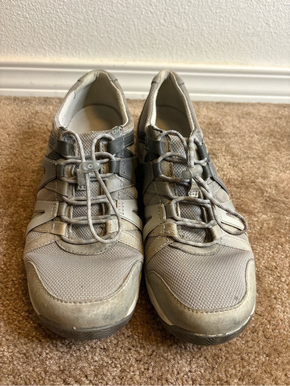 Dansko Women's Athletic Lace-Lock Sneakers — Gray
